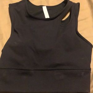 Lululemon Mastered Motion Cropped Tank